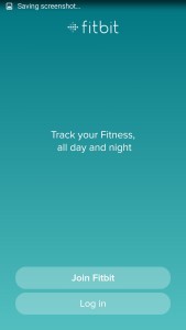 FitBit Start Screen Android- Track Your Fitness