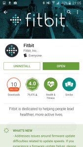 fitbit google play