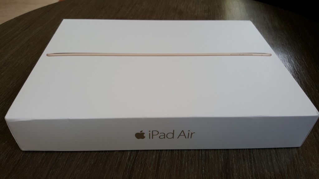 Apple iPad Air 2 unopened box front