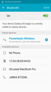Beats Powerbeats2 Wireless pairing setup on Samsung Galaxy S6 Edge-3