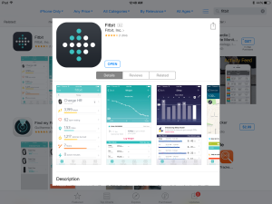Fitbit App Install on iPad Air 2 setup-6