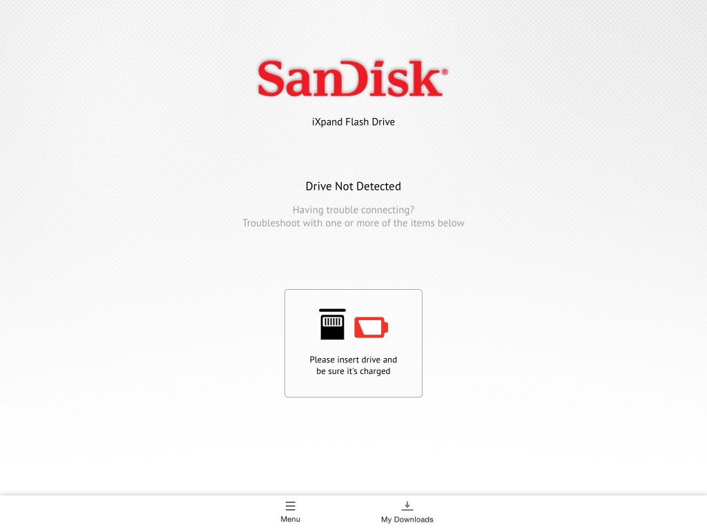 SanDisk iXpand Sync App Install and Setup on Apple iPad Air 2- 8