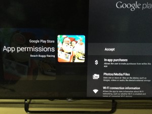 Sony 4K TV installing Android app setup-1