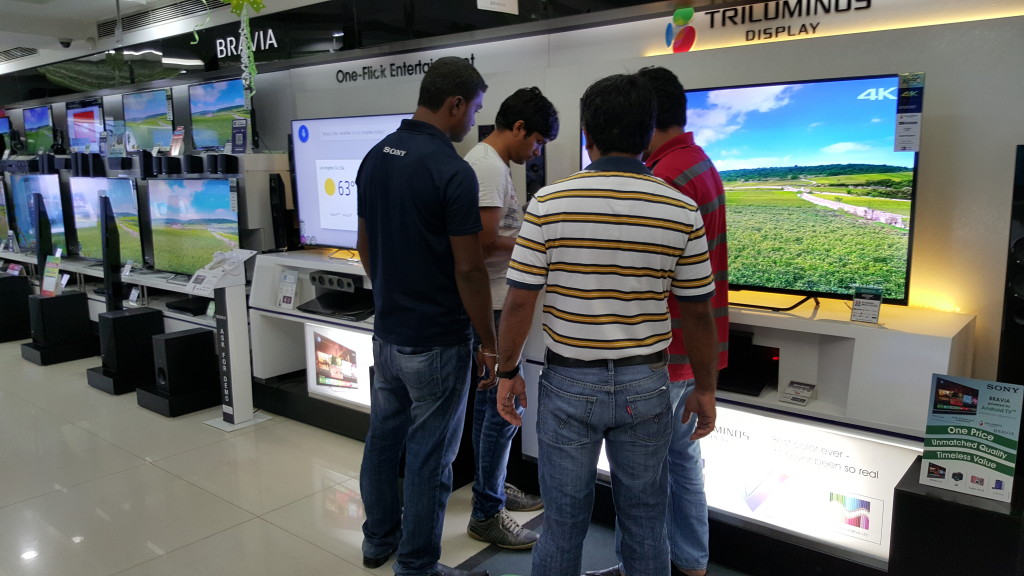 Sony 4K TV purchase from Sony Center Bangalore-3