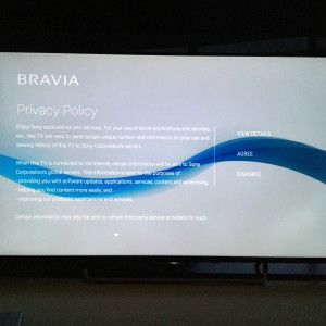 Sony 4K TV with Android setup complicated and update too long-19