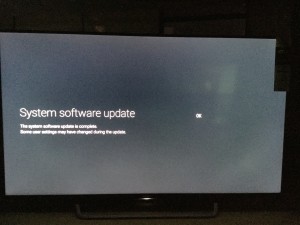 Sony 4K TV with Android setup complicated and update too long-35