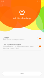 Xiaomi Mi Note Pro Startup Screen 12