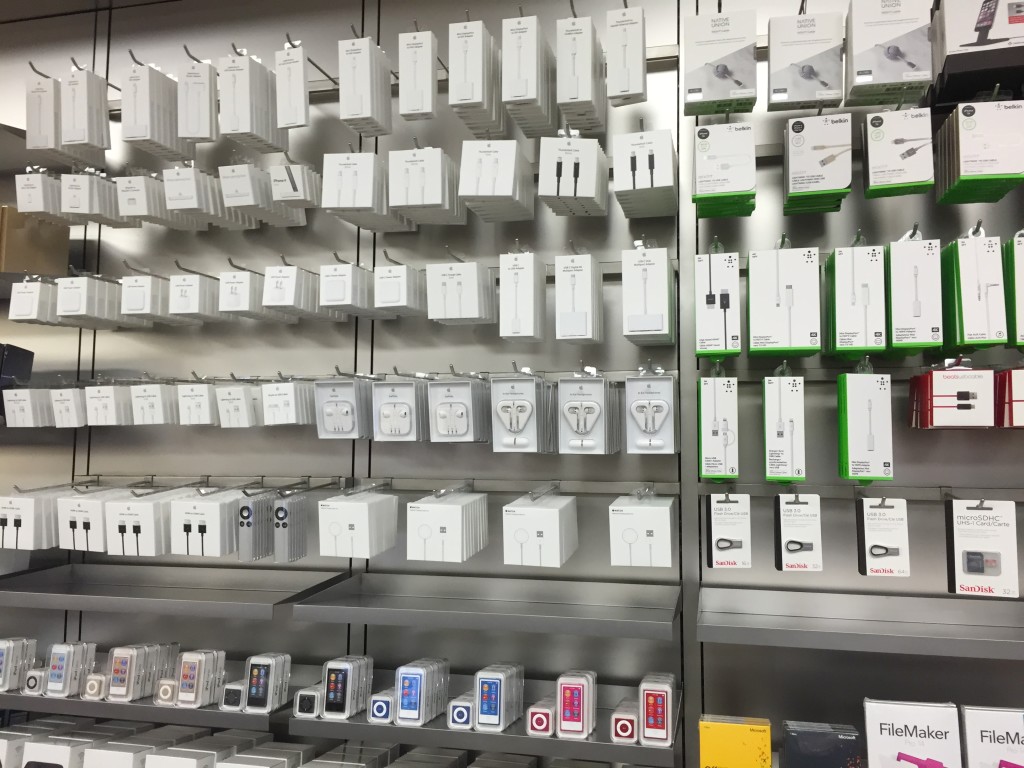 Apple Accessories at Apple Store Westfield Valley Fair Mail Santa Clara California