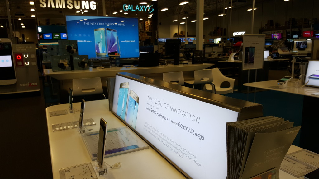 BestBuy Dublin California Samsung Store Display
