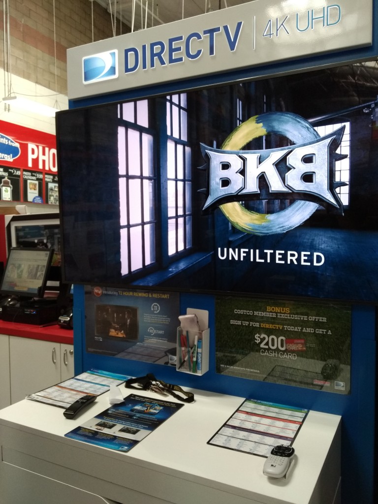 Costco Danville California DirectTV Display-1