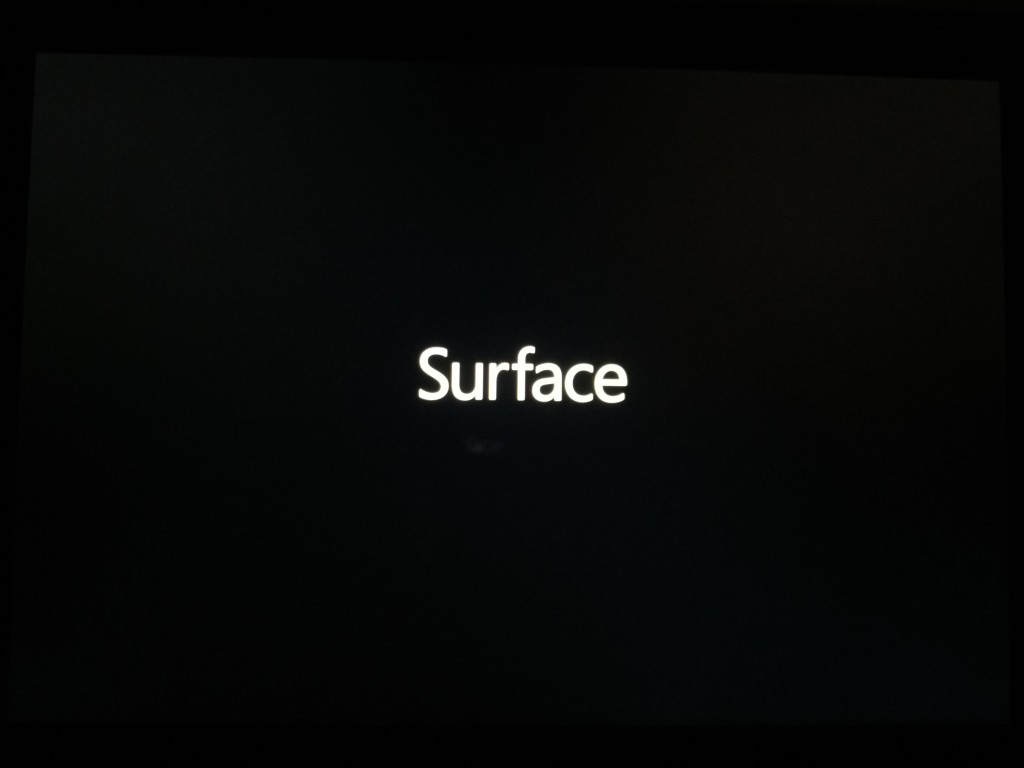 Replaced Microsoft Surface 3 Initial Setup-1