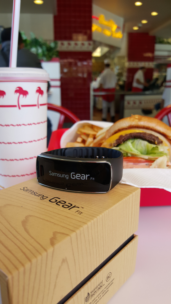 Samsung Gear Fit in In And Out Pleasanton California- Setup2