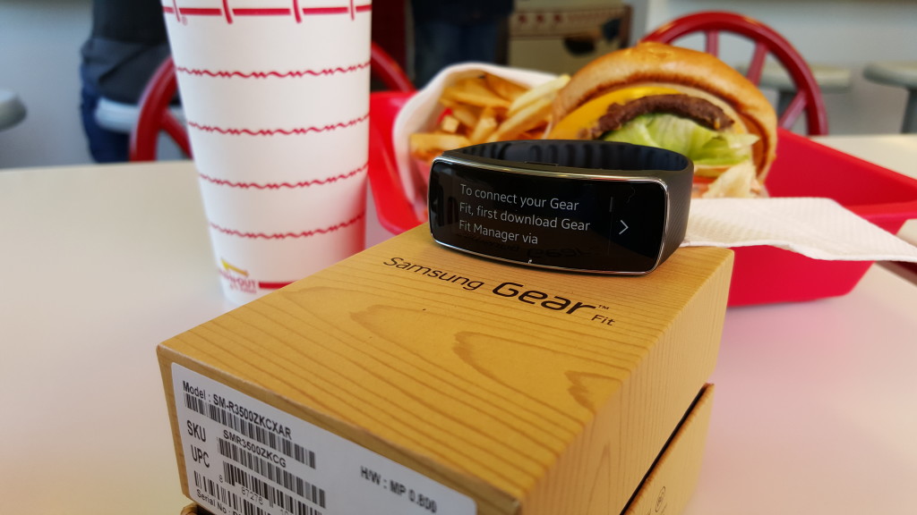 Samsung Gear Fit in In And Out Pleasanton California- Setup3