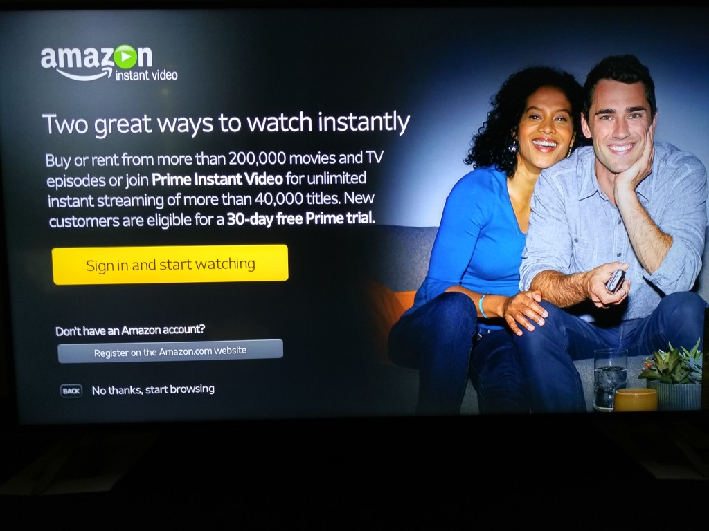 Vizio M-Series 4K Ultra HD Smart TV Startup-Amazon