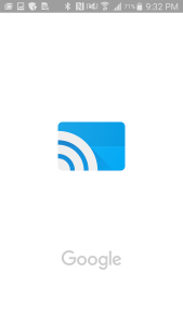 Chromecast App on Samsung Galay Note 4 for Google Chromecast (2015) Setup-7