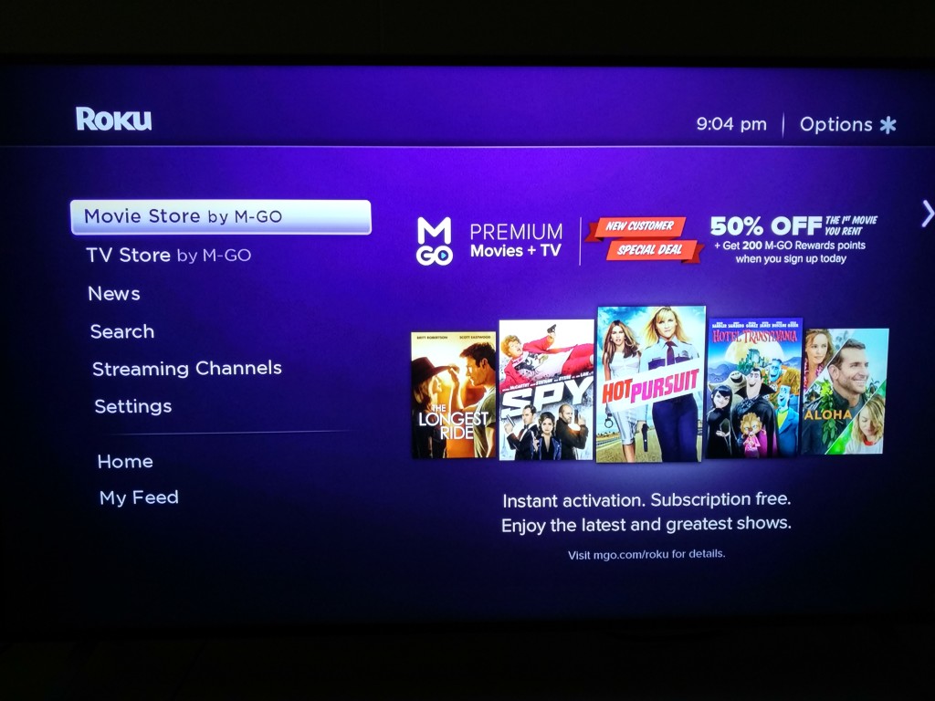 Roku 3 on Vizio M-Series 4K Ultra HD Smart TV Setup-18