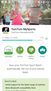 Samsung Galaxy Note 4 with TomTom Multi-Sport GPS Watch-4