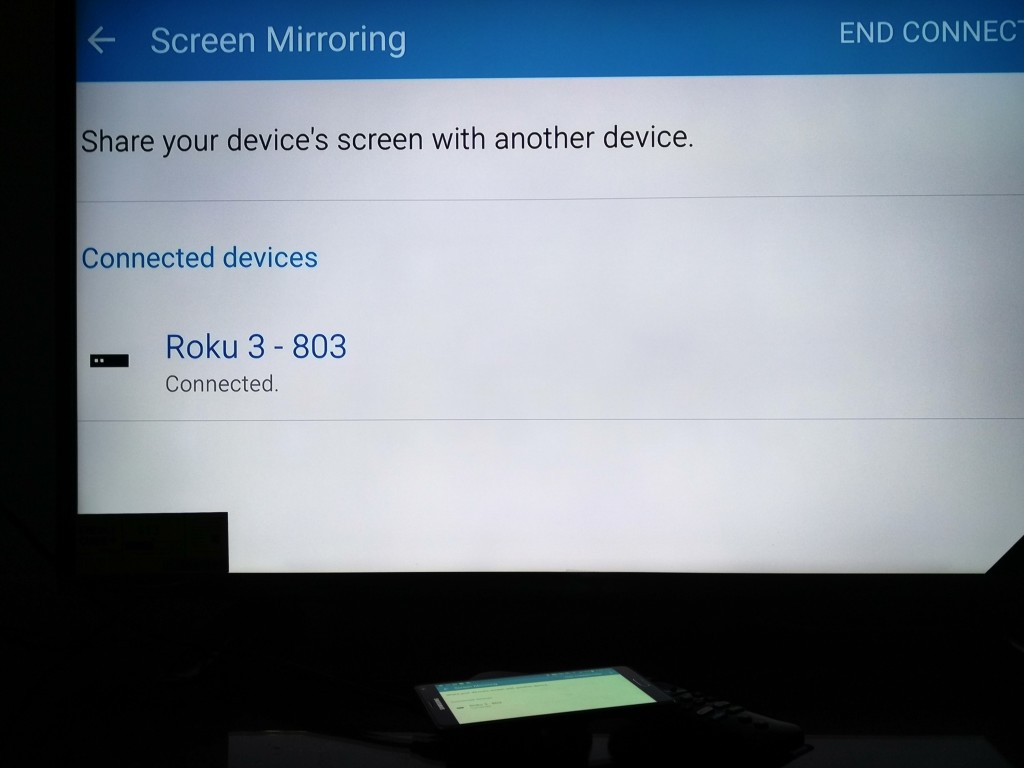 Samsung Note 4 Miracast to Roku 3 Setup-3