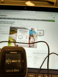 Setting up TomTom Watch in Krakow Poland-18