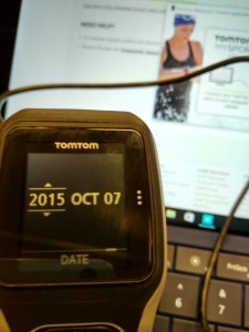 Setting up TomTom Watch in Krakow Poland-20