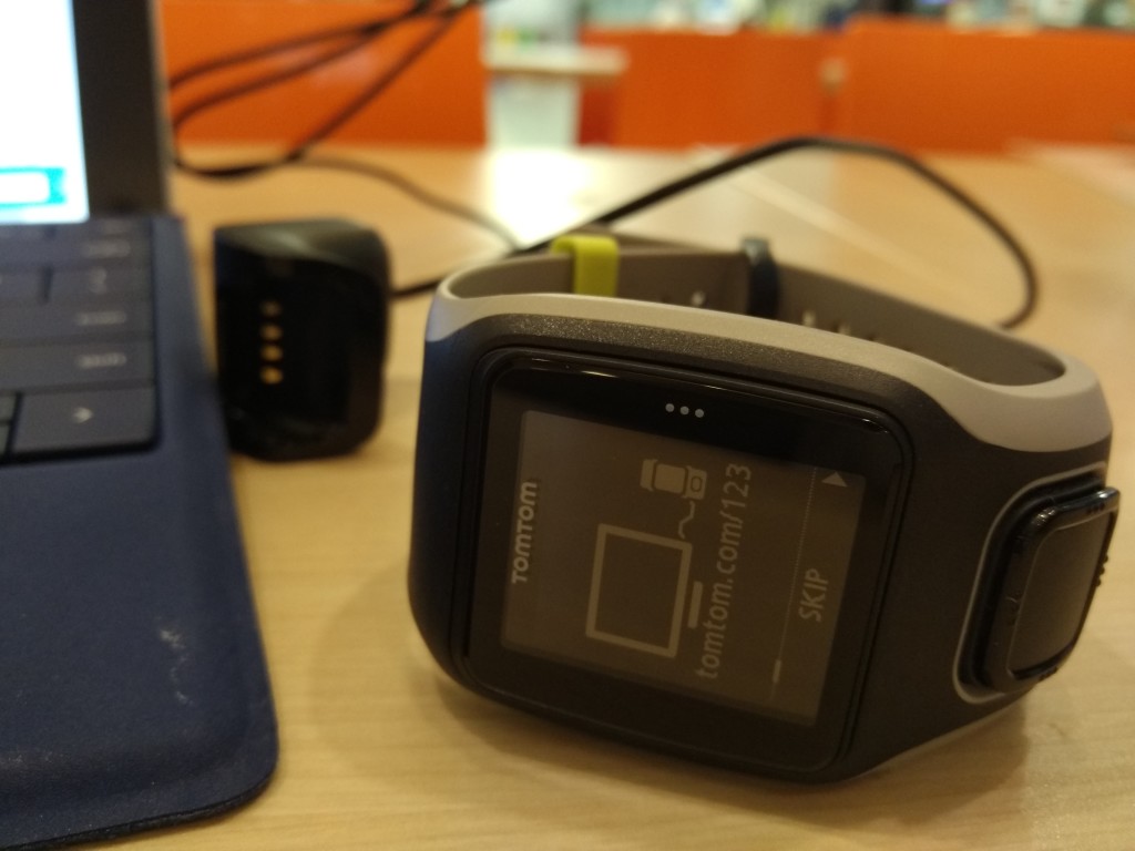 Setting up TomTom Watch in Krakow Poland-4