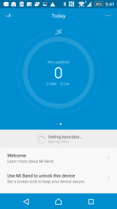 Sony Xperia Z4 Xiaomi Band Setup-17