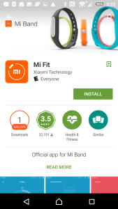 Sony Xperia Z4 Xiaomi Band Setup-2