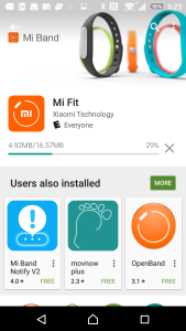Sony Xperia Z4 Xiaomi Band Setup-4