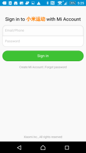 Sony Xperia Z4 Xiaomi Band Setup-8