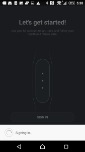 Sony Xperia Z4 Xiaomi Band Setup-9