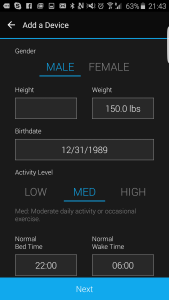 Garmin vivosmart HR on Samsung Galaxy S6 Edge setup-13