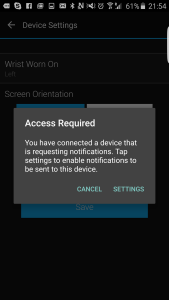 Garmin vivosmart HR on Samsung Galaxy S6 Edge setup-32