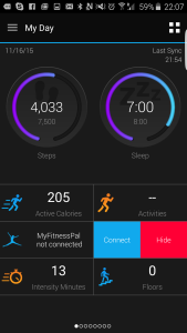 Garmin vivosmart HR on Samsung Galaxy S6 Edge setup-37