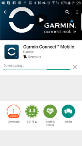 Garmin vivosmart HR on Samsung Galaxy S6 Edge setup-4
