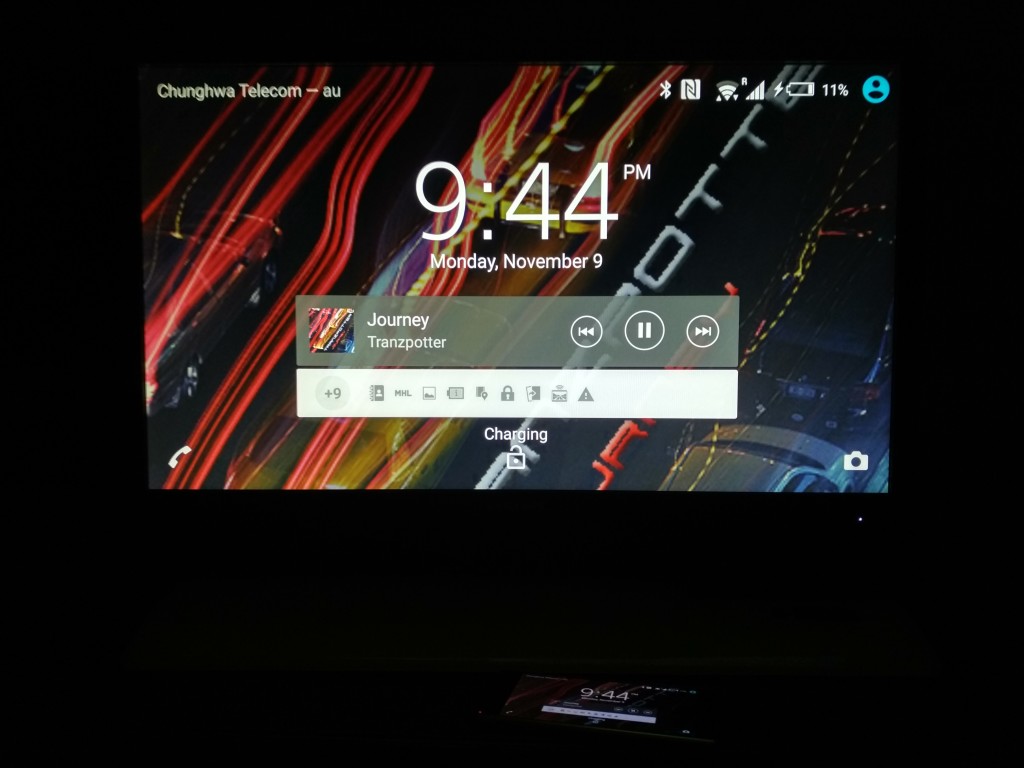 Samsung Galaxy Note 4 MHL to Samsung B350 LED Monitor-3