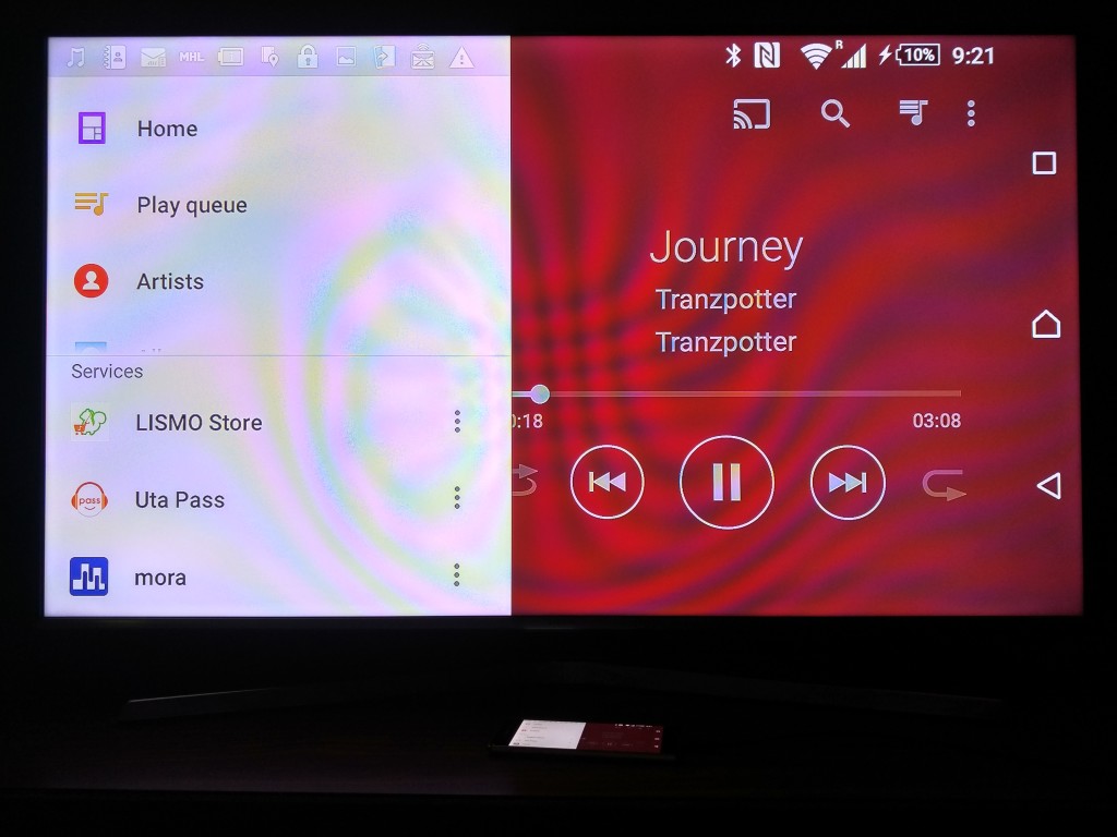 Sony Xperia Z4 MHL with Samsung Smart LED Monitor-2