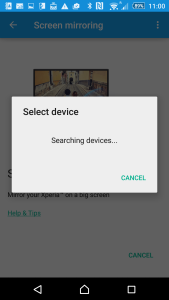 Sony Xperia Z4 Miracast to Roku3 on LG 4K Smart TV setup-2