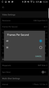 GoPro Hero4 Session WI-FI Samsung Galaxy S6 Edge Setup-37