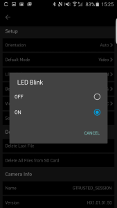 GoPro Hero4 Session WI-FI Samsung Galaxy S6 Edge Setup-44
