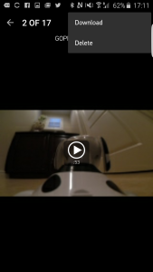 GoPro Hero4 Session WI-FI Samsung Galaxy S6 Edge Setup-54