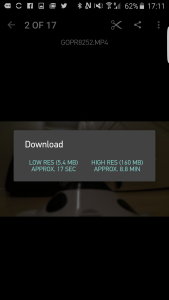 GoPro Hero4 Session WI-FI Samsung Galaxy S6 Edge Setup-55