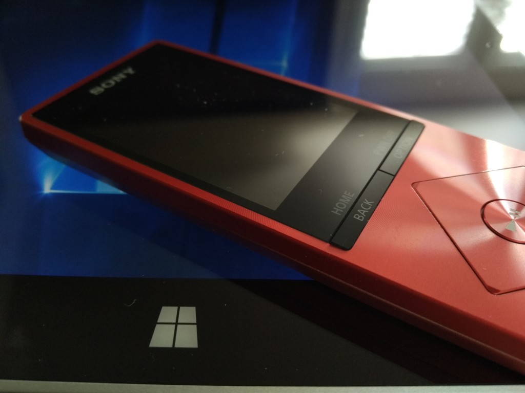 Sony Walkman Series A with Microsoft Surface 3-04