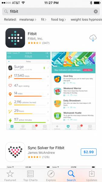 fitbit app for iphone 11