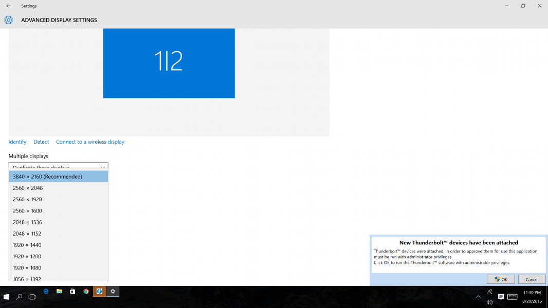 Windows 10 4ktv 60hz Administrative