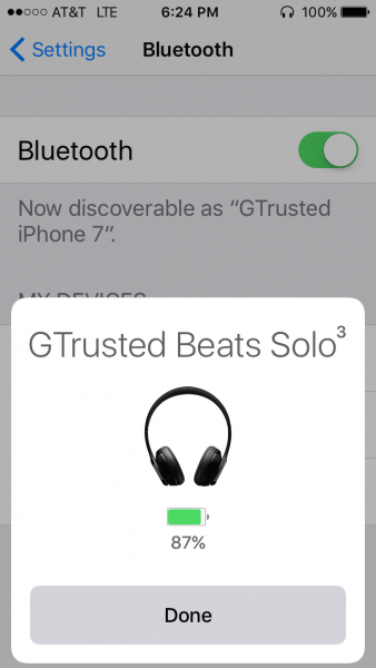 how to connect beats to iphone 7