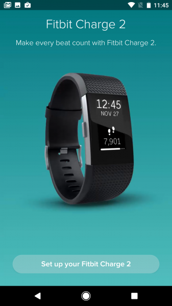 fitbit charge 2 android app