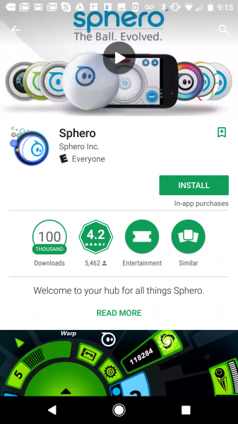 google sphero