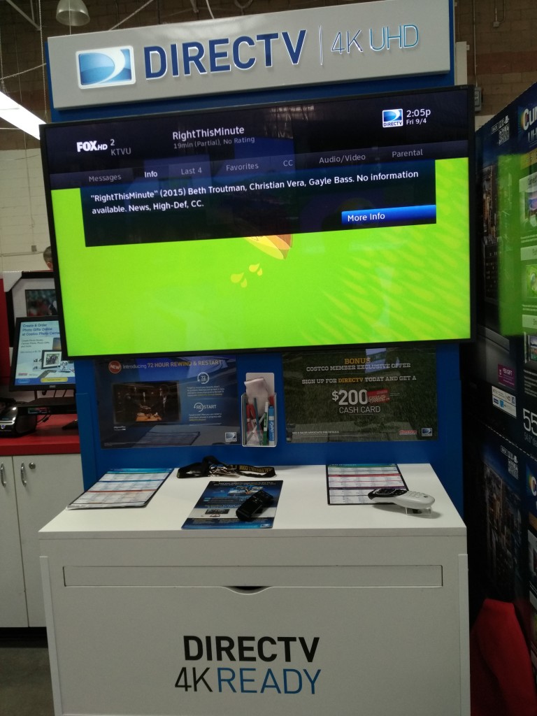 Costco Danville California DirectTV Display 3 768x1024