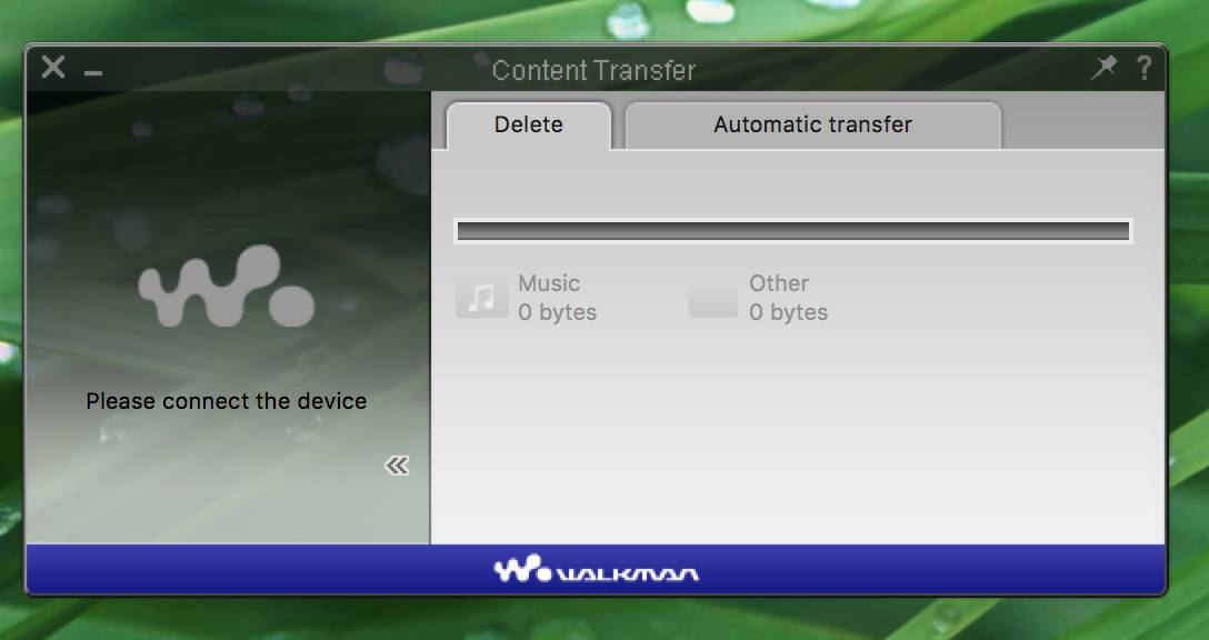 Sony Walkman Content Transfer Software For Mac