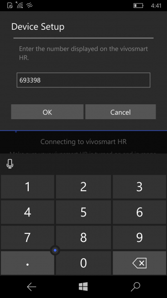 How to Set Up the Garmin vivosmart HR on your Microsoft Lumia 950 ...